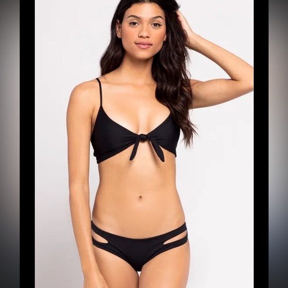 L*SPACE- black bikini- NWT - Picture 1 of 3